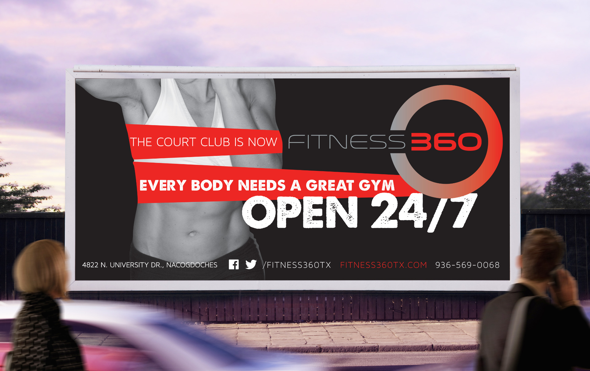 Fitness360 Billboard
