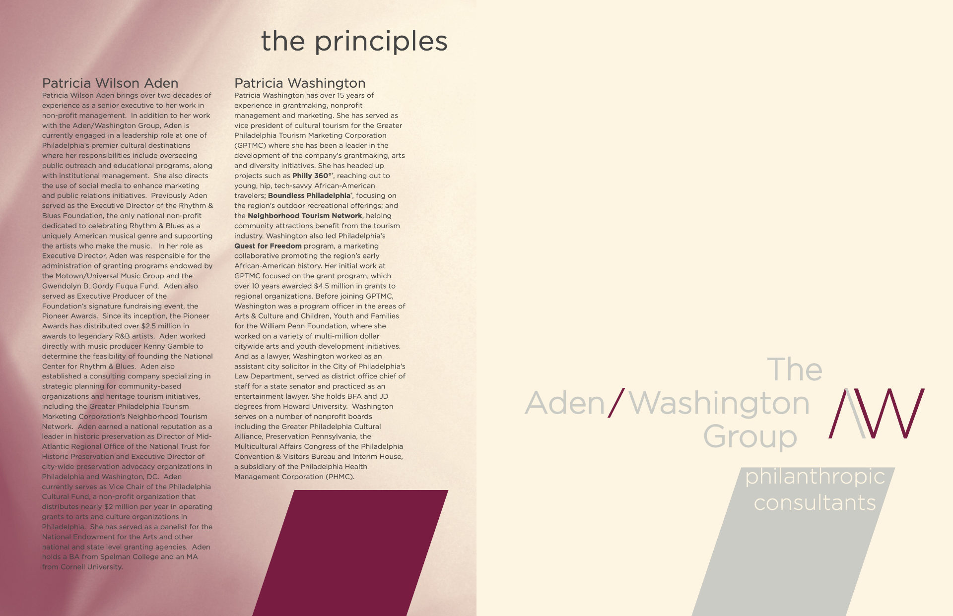 Aden Washington Group Brochure 1